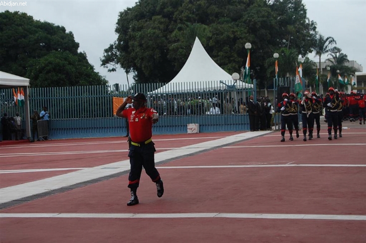 Le Colonel Coulibaly très ovationné
